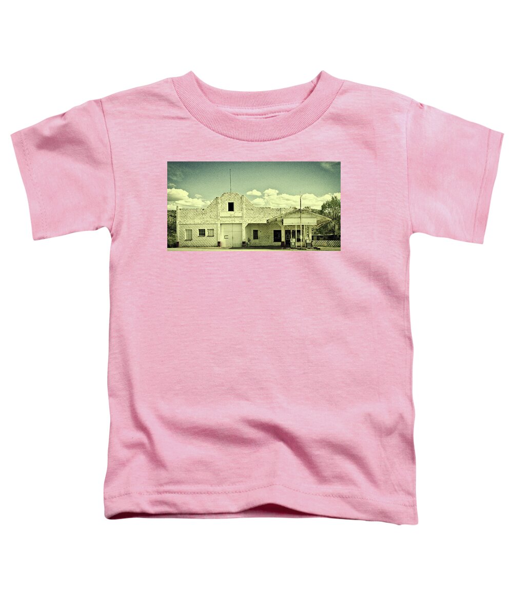 Gas Station Toddler T-Shirt featuring the photograph Old Gas Station - Truxon, Arizona #2 by Mountain Dreams