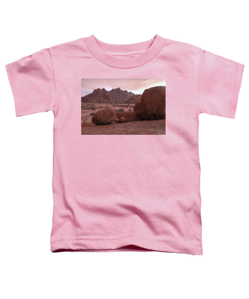 Spitzkoppe Toddler T-Shirt featuring the photograph Spitzkoppe - Namibia #2 by Joana Kruse