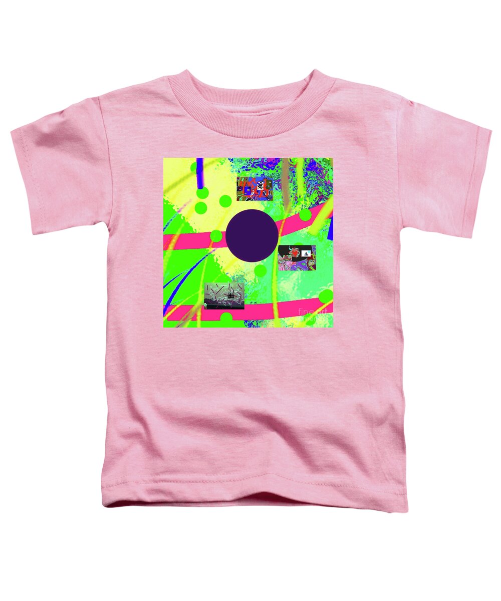 Walter Paul Bebirian Toddler T-Shirt featuring the digital art 7-27-2015babcdefghijklmnopqrt by Walter Paul Bebirian