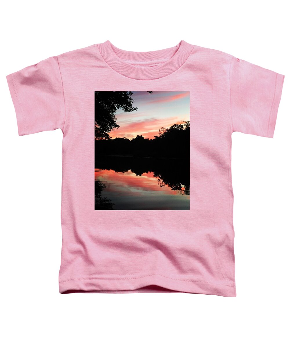 Sunset Toddler T-Shirt featuring the photograph Awesome Sunset by Jason Nicholas