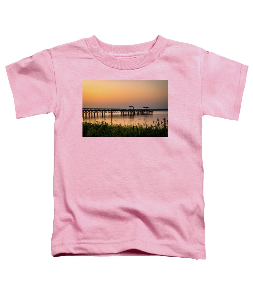 Landscape Toddler T-Shirt featuring the photograph Back Bay Sunset by JASawyer Imaging