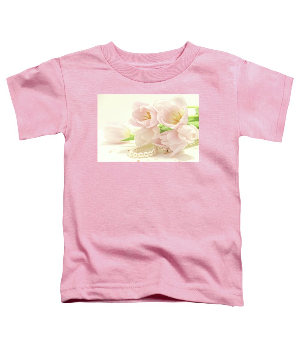 Pink Toddler T-Shirt featuring the photograph Blush by Holly Ross