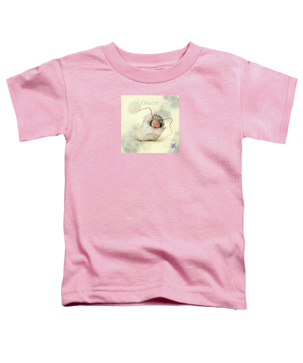 Zodiac Toddler T-Shirt featuring the photograph Cancer by Anne Geddes