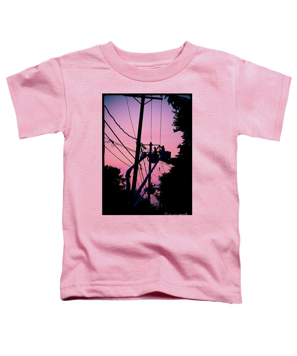 Photography Toddler T-Shirt featuring the photograph Connections by Frank J Casella