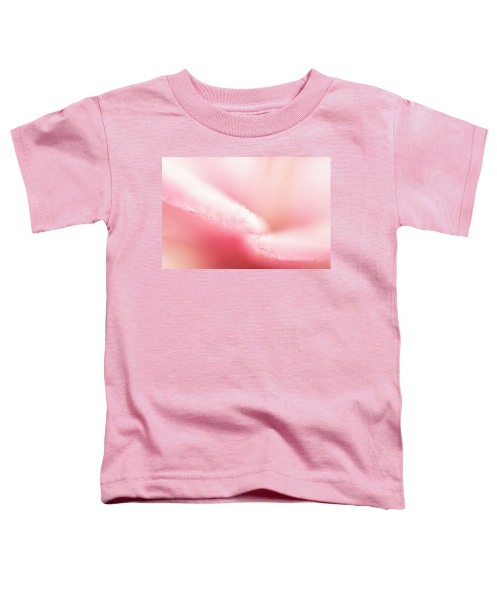 Pink_lily_flower Toddler T-Shirt featuring the photograph Convergence by Jelieta Walinski
