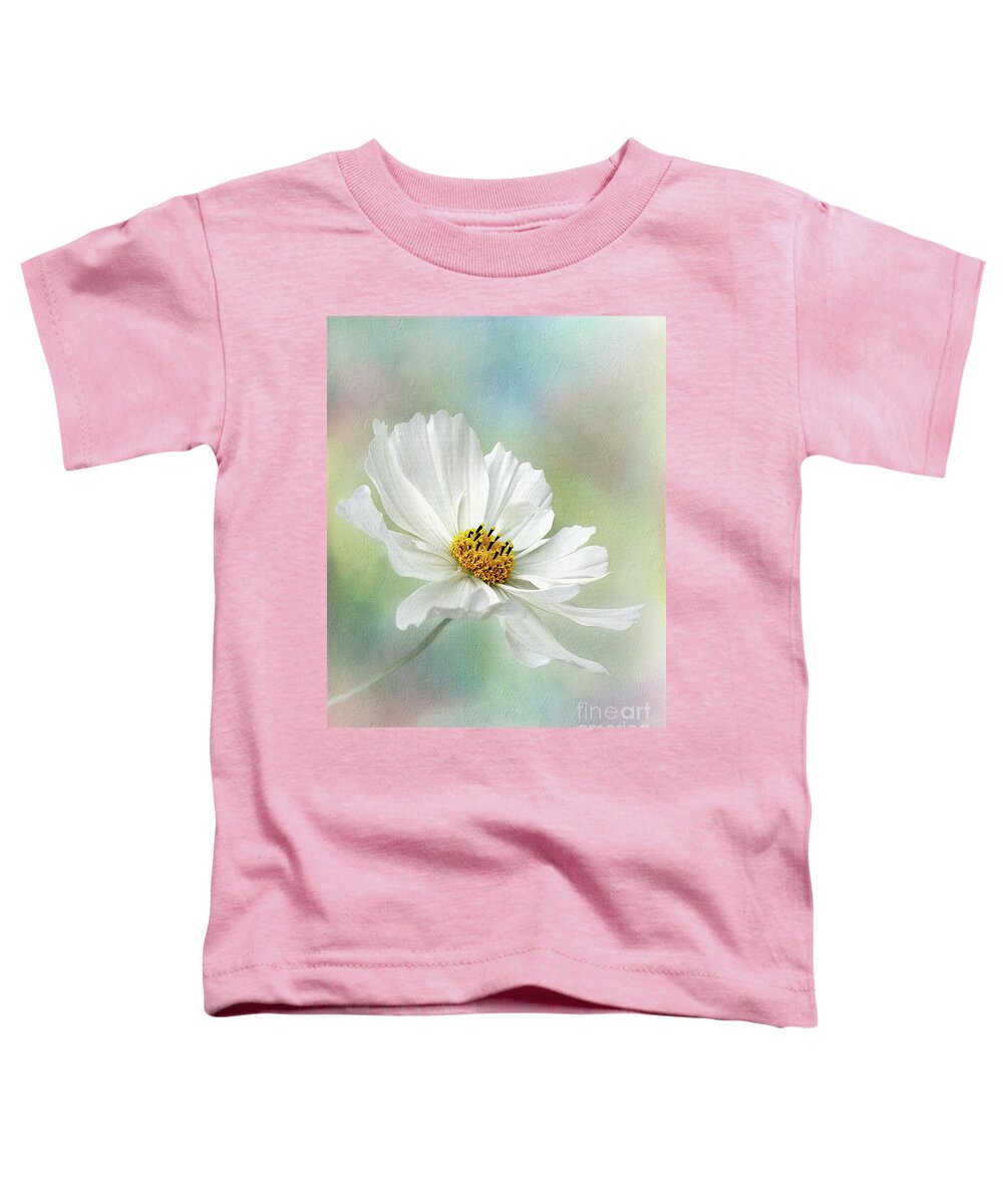 Photography Toddler T-Shirt featuring the photograph Cosmos Pastel by Kaye Menner by Kaye Menner