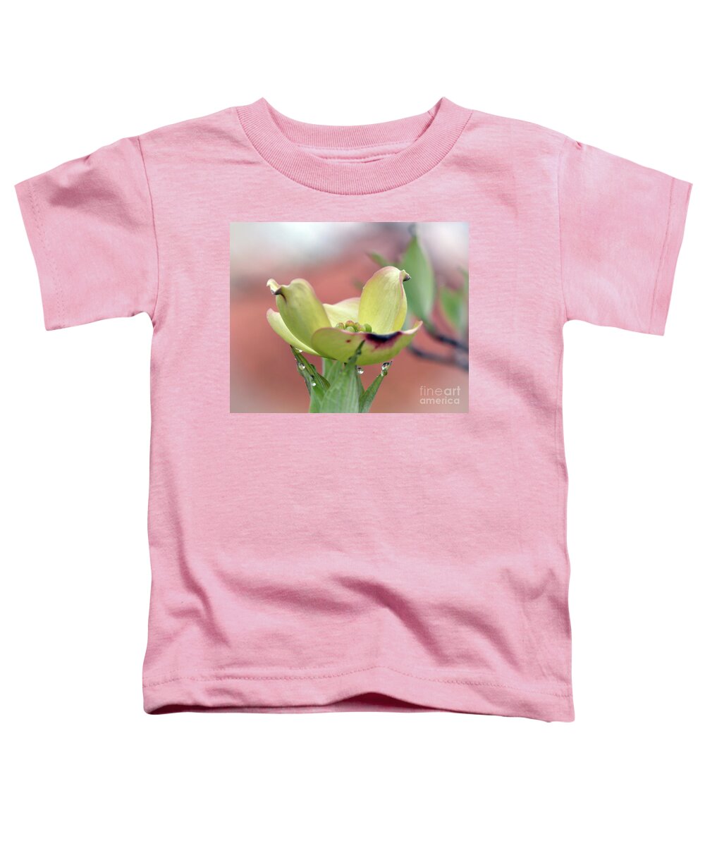 Dogwood Blossom Toddler T-Shirt featuring the photograph Dogwood Blossom by Kerri Farley