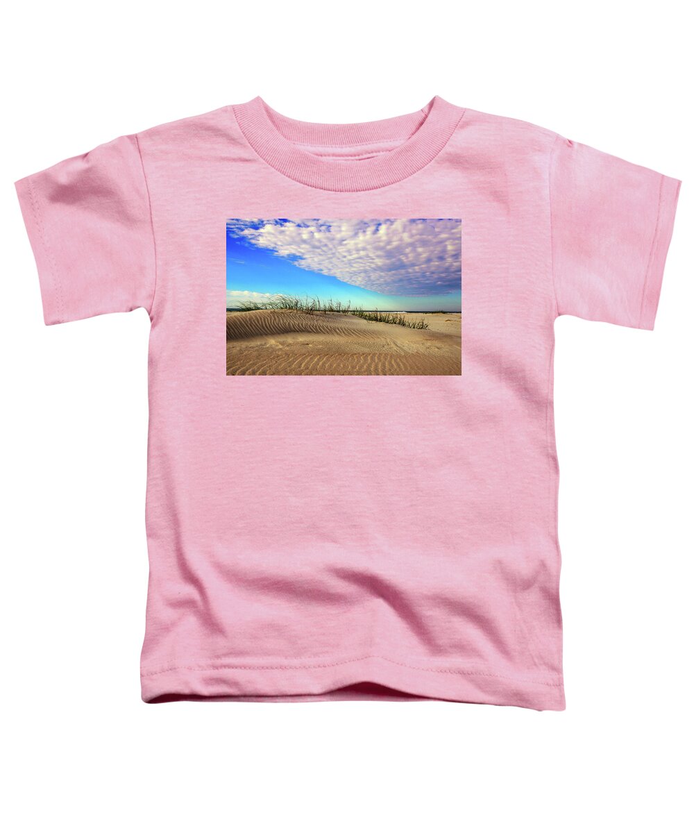 Dunes Prints Toddler T-Shirt featuring the photograph Dunes by John Harding