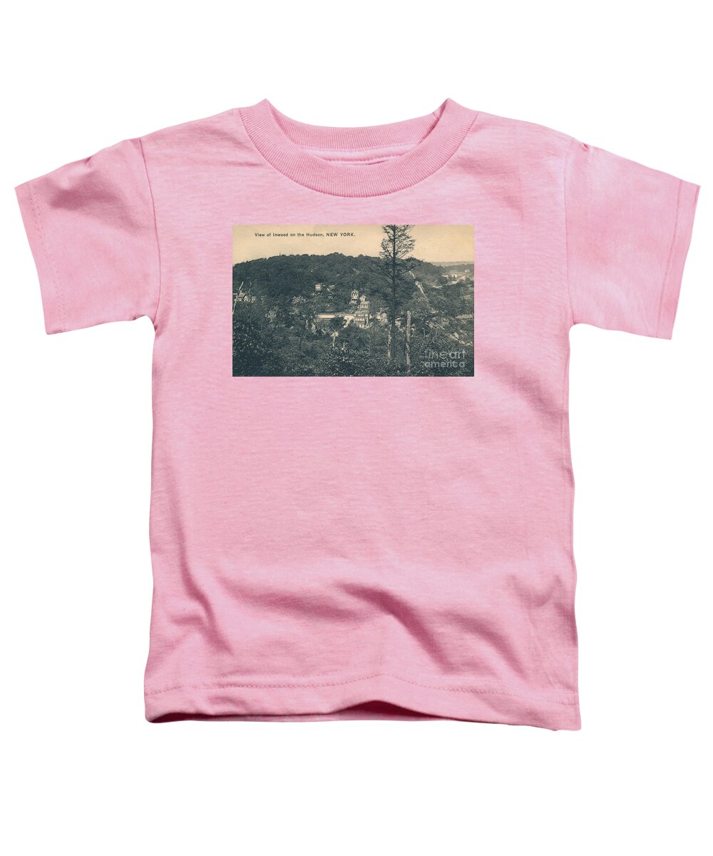 Postcard Toddler T-Shirt featuring the photograph Dyckman Street at turn of the century by Cole Thompson