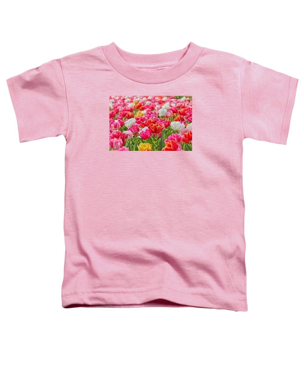  Flower Delivery Toddler T-Shirt featuring the photograph Flowers by James Knecht