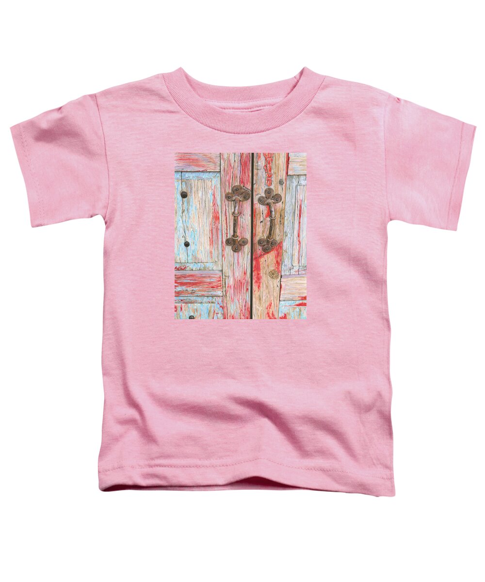 Colored Pencil Toddler T-Shirt featuring the drawing Handmade in Mexico by Diana Hrabosky