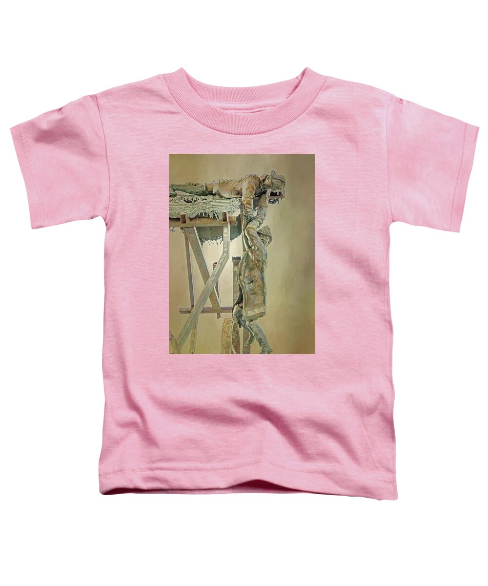 Helping Hands 1 Toddler T-Shirt featuring the photograph Helping Hands 1 by Susan McMenamin