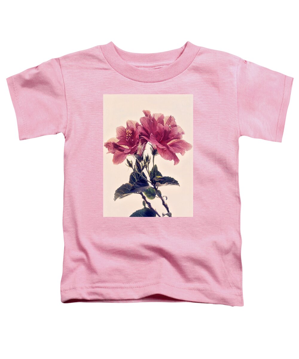 Hibiscus Toddler T-Shirt featuring the photograph Hibiscus Heaven by Leda Robertson