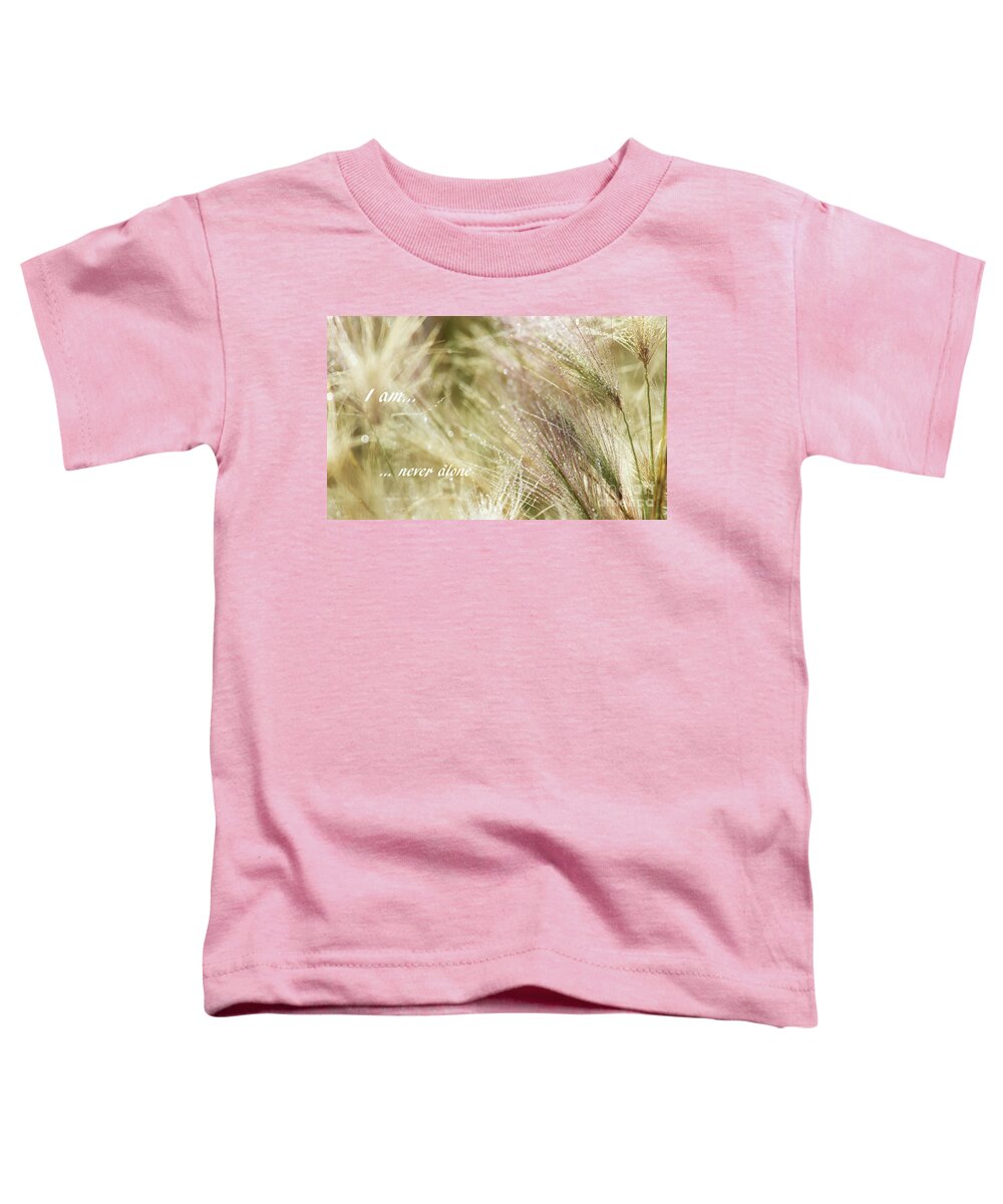 Festblues Toddler T-Shirt featuring the photograph I am... by Nina Stavlund