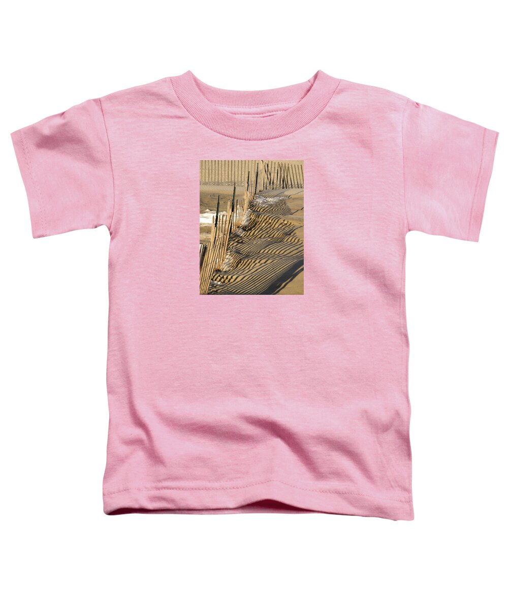 Fence Abstract Toddler T-Shirt featuring the photograph Intersection by Lynda Lehmann