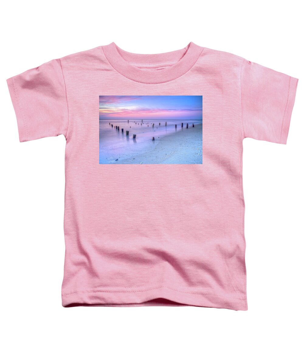 Beach Toddler T-Shirt featuring the photograph Jersey Shore by Judi Kubes