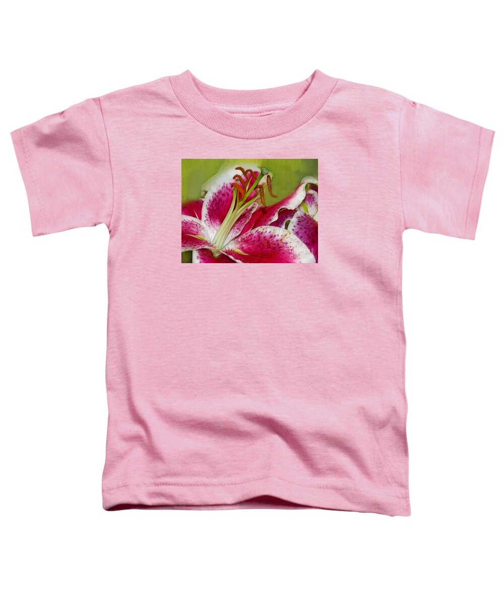 Lilies Toddler T-Shirt featuring the photograph Lilies by Judi Bagwell