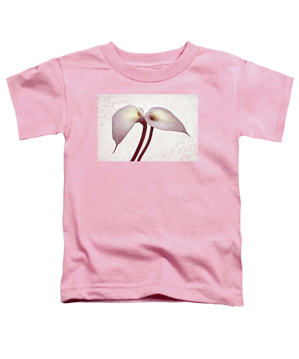 Calle Lilies Toddler T-Shirt featuring the photograph Lily Life by Leda Robertson