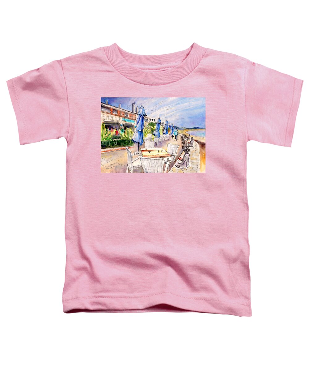 Travel Toddler T-Shirt featuring the painting Live The Life You Love by Miki De Goodaboom