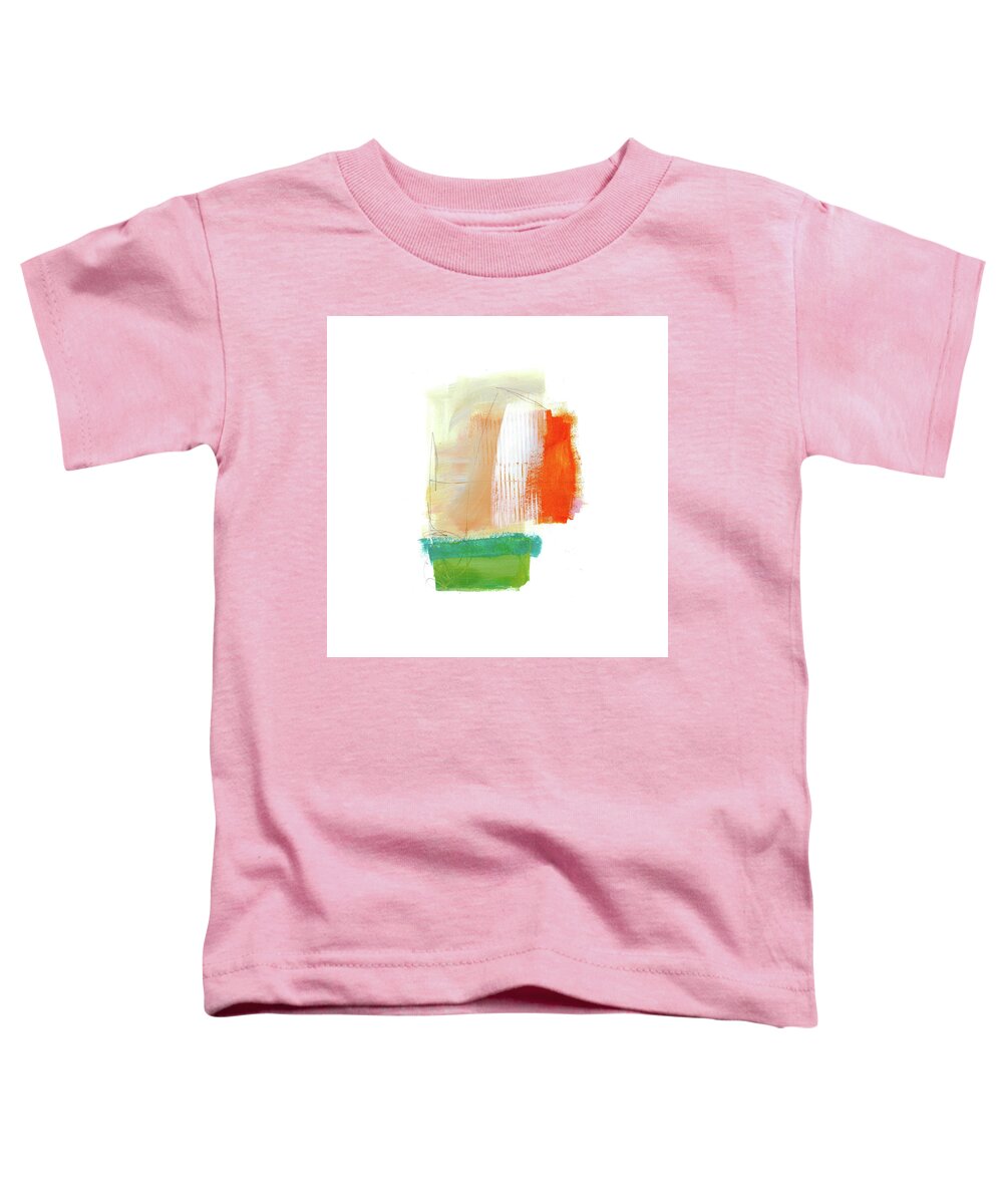 Jane Davies Toddler T-Shirt featuring the painting Loose Ends#7 by Jane Davies