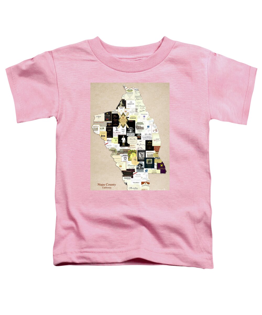 Napa County California Toddler T-Shirt featuring the photograph Napa County California by Jon Neidert