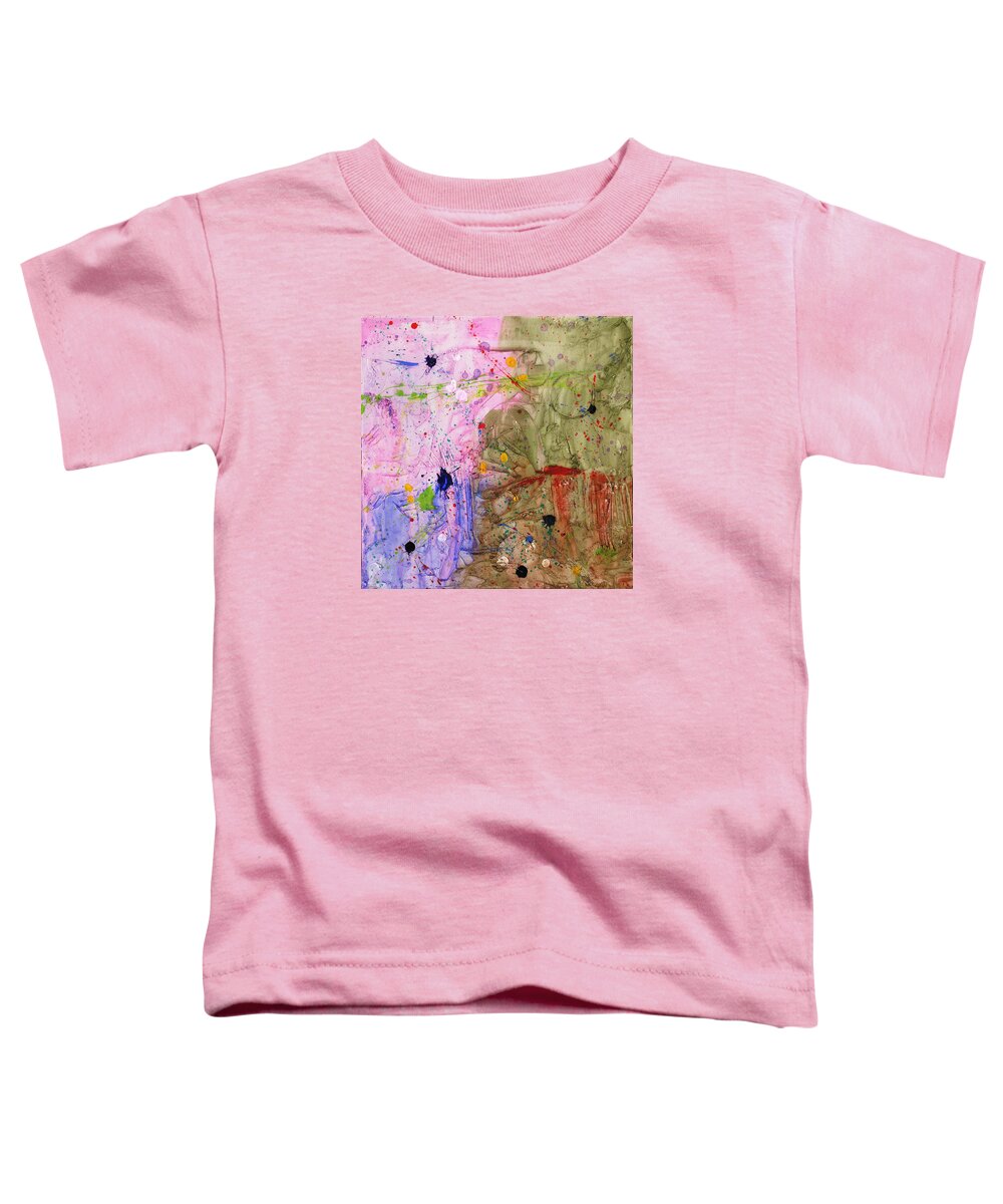 Edge Toddler T-Shirt featuring the painting Outpost by Phil Strang