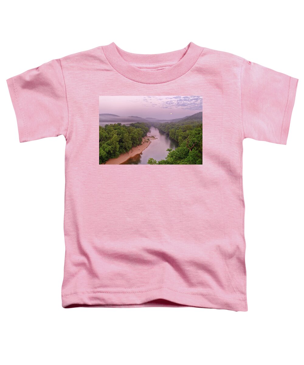 2016 Toddler T-Shirt featuring the photograph Owl's Bend by Robert Charity