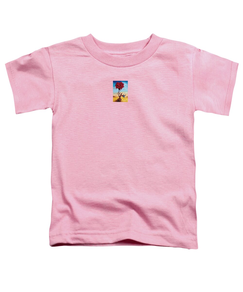 Passage Toddler T-Shirt featuring the painting Extraordinary Surreal Passage of Time by Johannes Murat