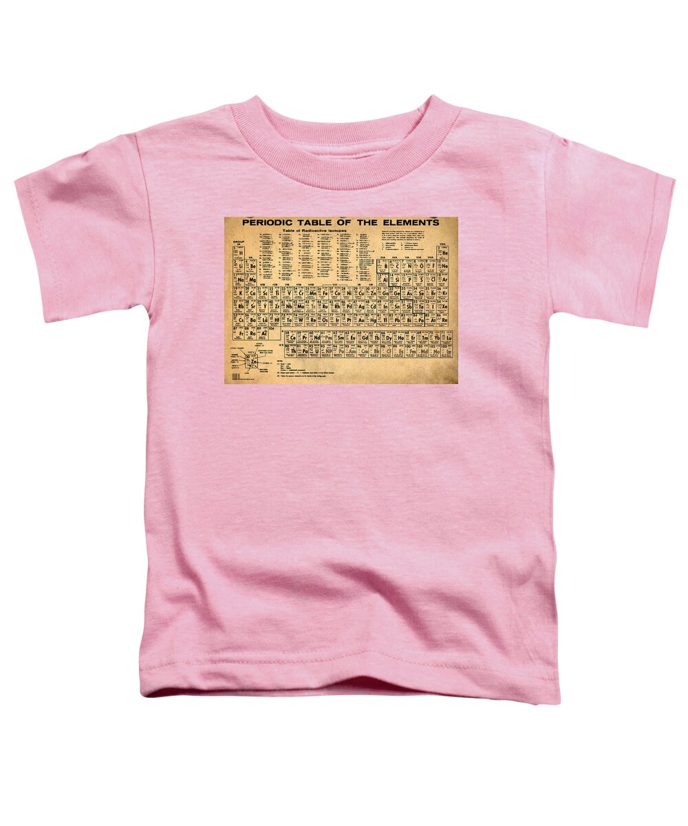 Periodic Table Of The Elements Toddler T-Shirt featuring the photograph Periodic Table of the Elements by Bill Cannon