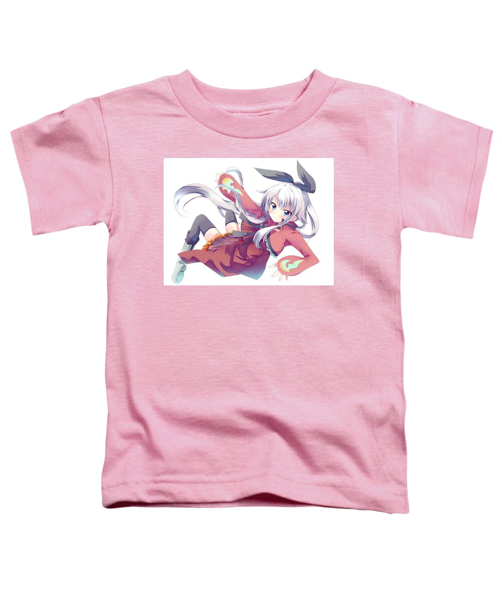 Pixiv Fantasia Toddler T-Shirt featuring the digital art Pixiv Fantasia by Maye Loeser