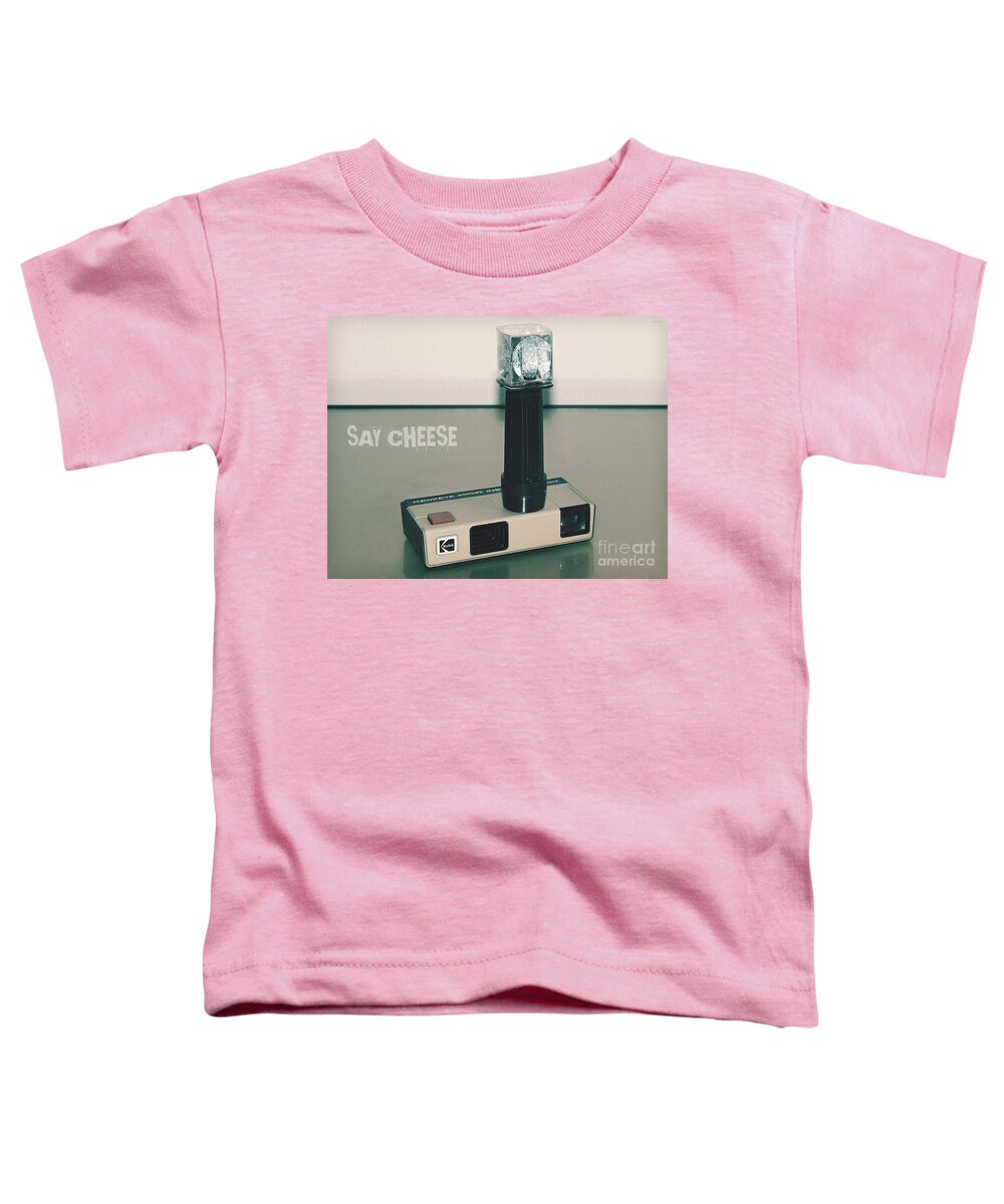 Camera Toddler T-Shirt featuring the photograph Say Cheese by Phil Perkins