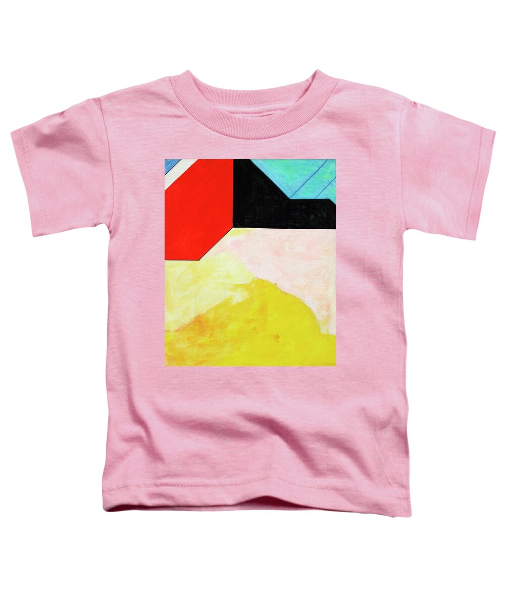Abstract Toddler T-Shirt featuring the painting Sinfonia un bel giorno - Part 4 by Willy Wiedmann