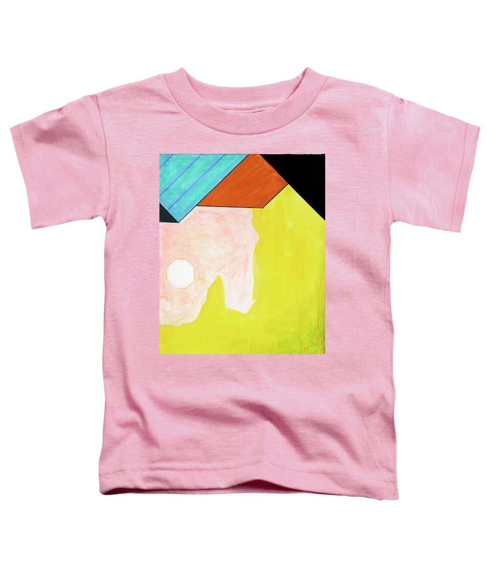 Abstract Toddler T-Shirt featuring the painting Sinfonia un bel giorno - Part 5 by Willy Wiedmann