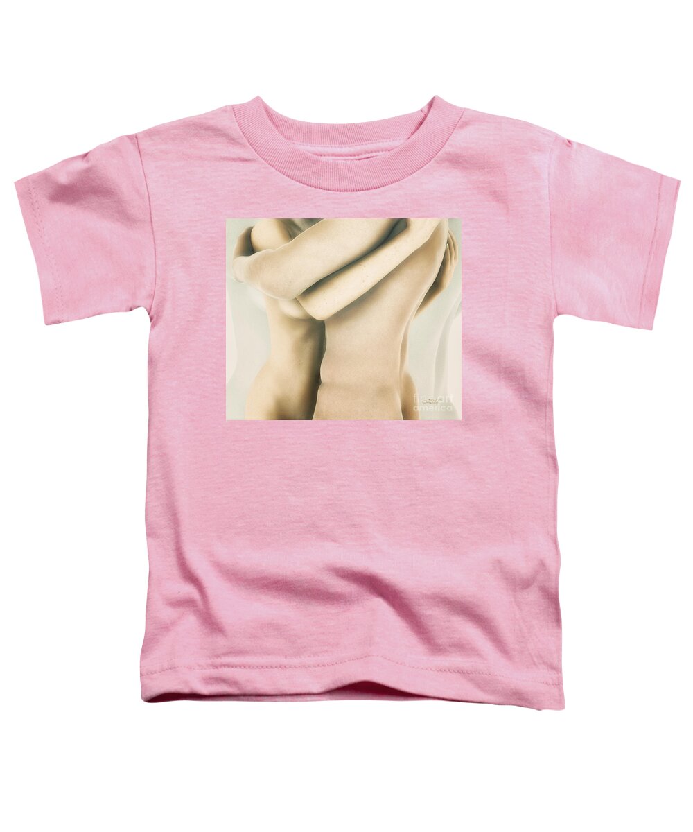 3d Toddler T-Shirt featuring the digital art Skin on Skin by Jutta Maria Pusl