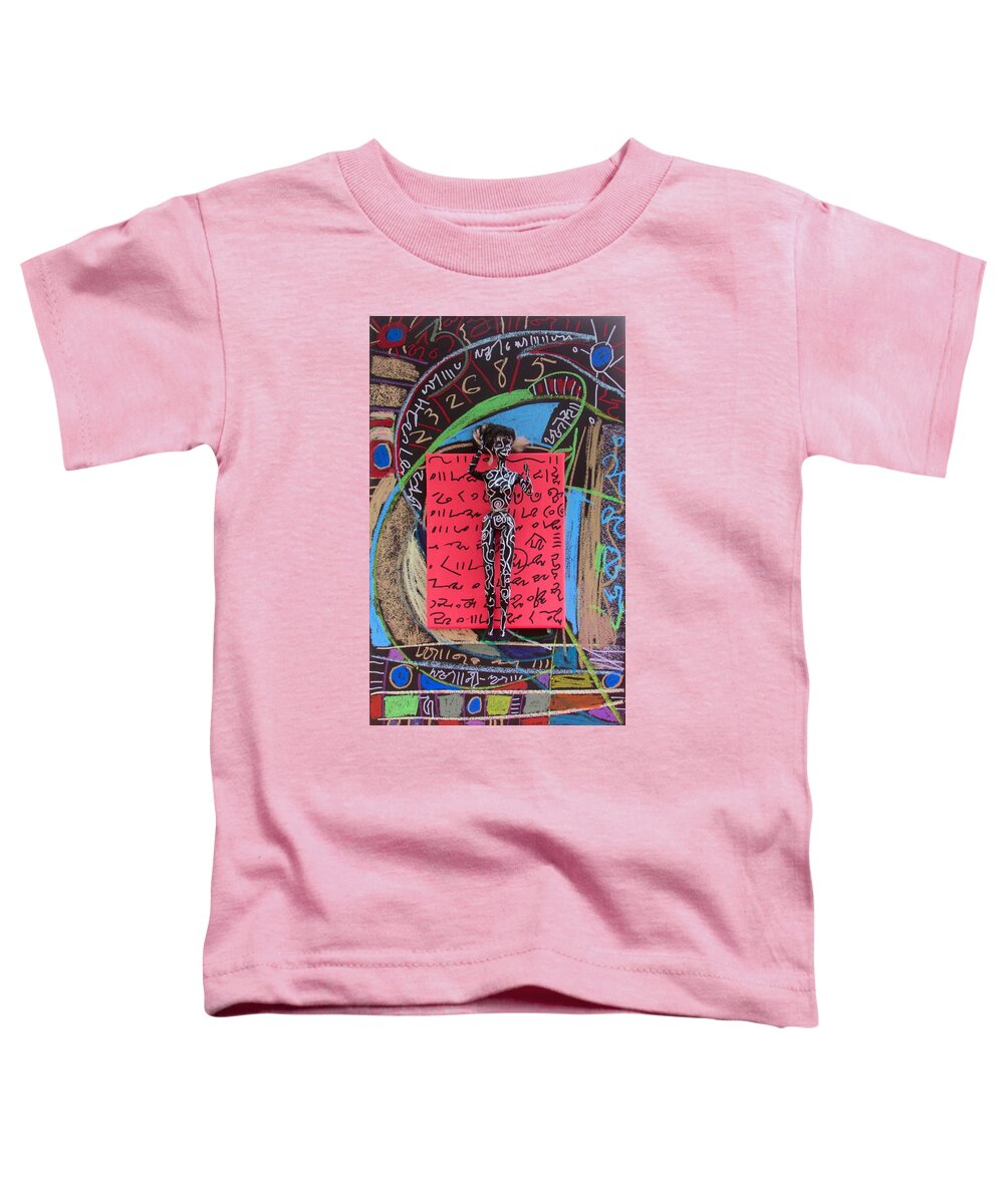 Herbal Tincture Toddler T-Shirt featuring the painting Solomon's Seal Herbal Tincture by Clarity Artists