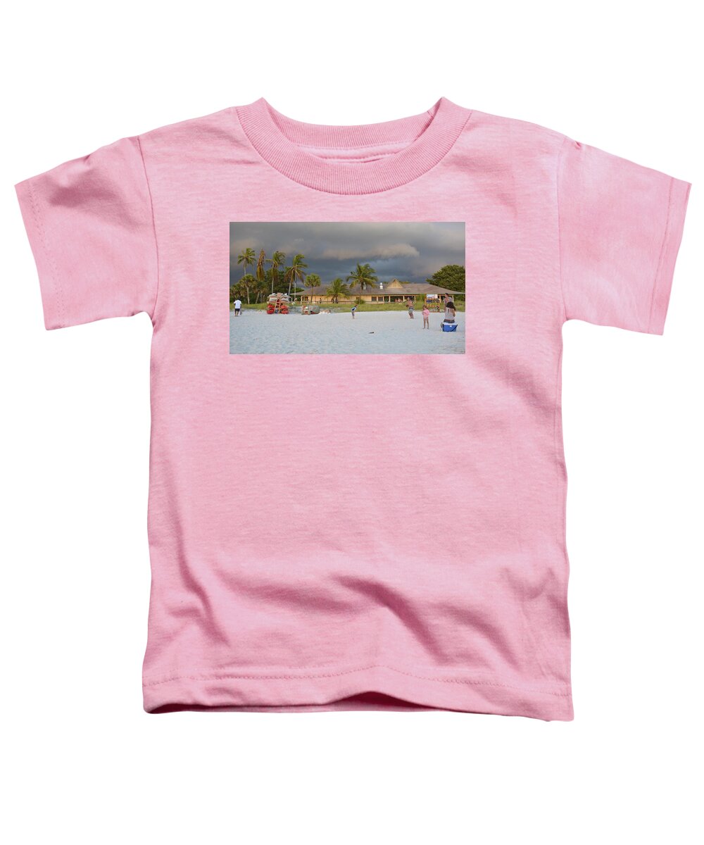 Clouds Toddler T-Shirt featuring the photograph Storm Clouds Arriving by Carol Bradley