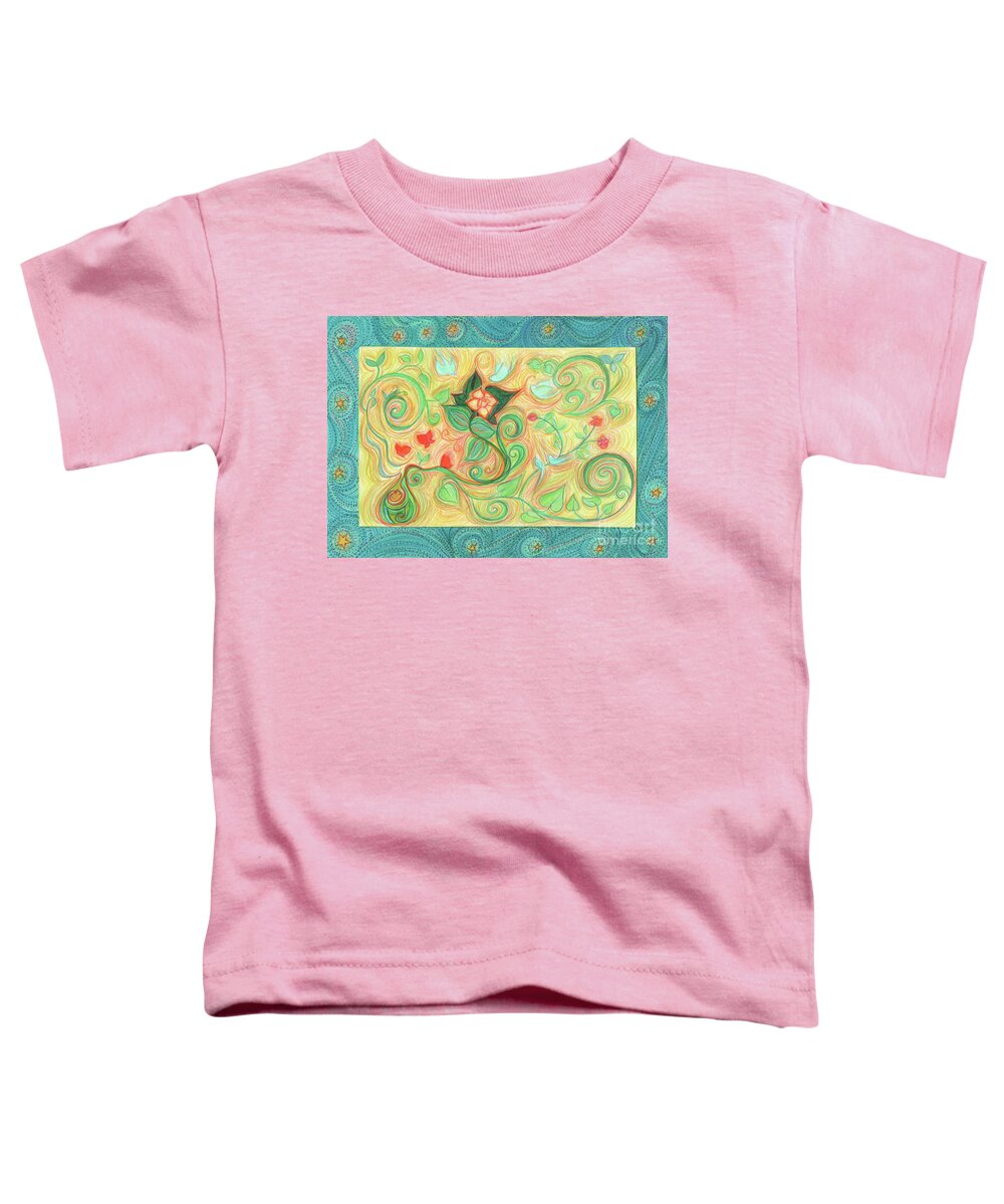 Toddler T-Shirt featuring the drawing Success by jrr by First Star Art
