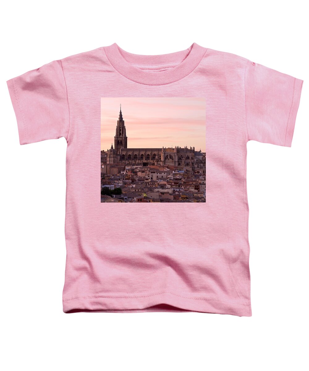 Toledo Toddler T-Shirt featuring the photograph Sunset at Toledo by Stephen Taylor