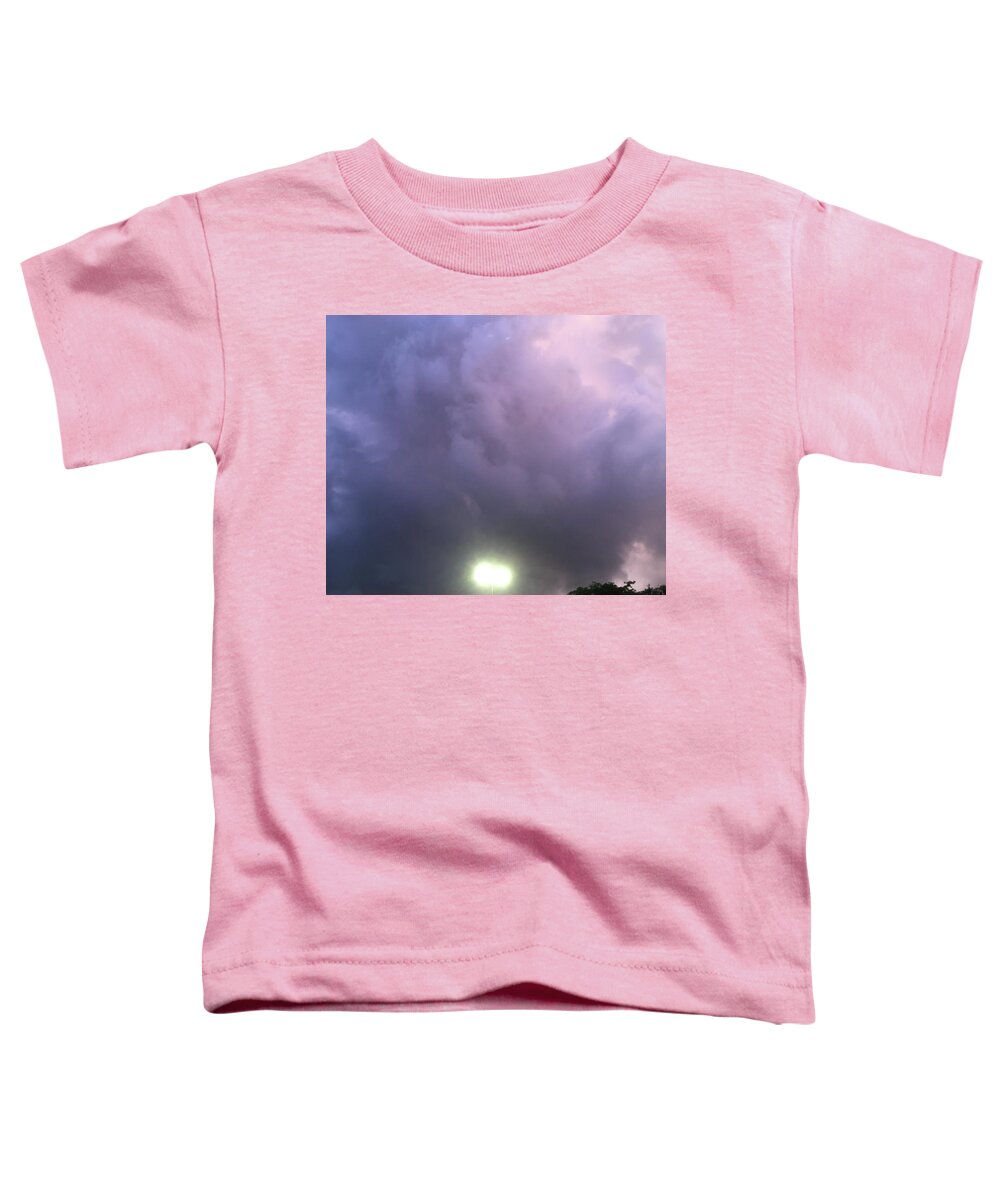 Purple Sky Toddler T-Shirt featuring the photograph Sunset in Paradise #3 by Susan Grunin