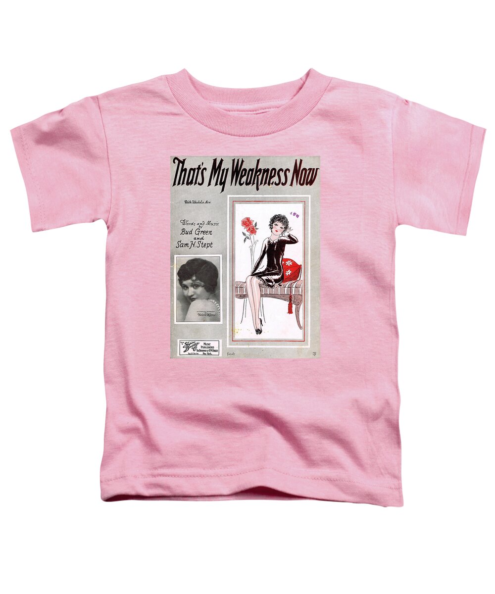 Classic Toddler T-Shirt featuring the photograph That's My Weakness Now by Mel Thompson