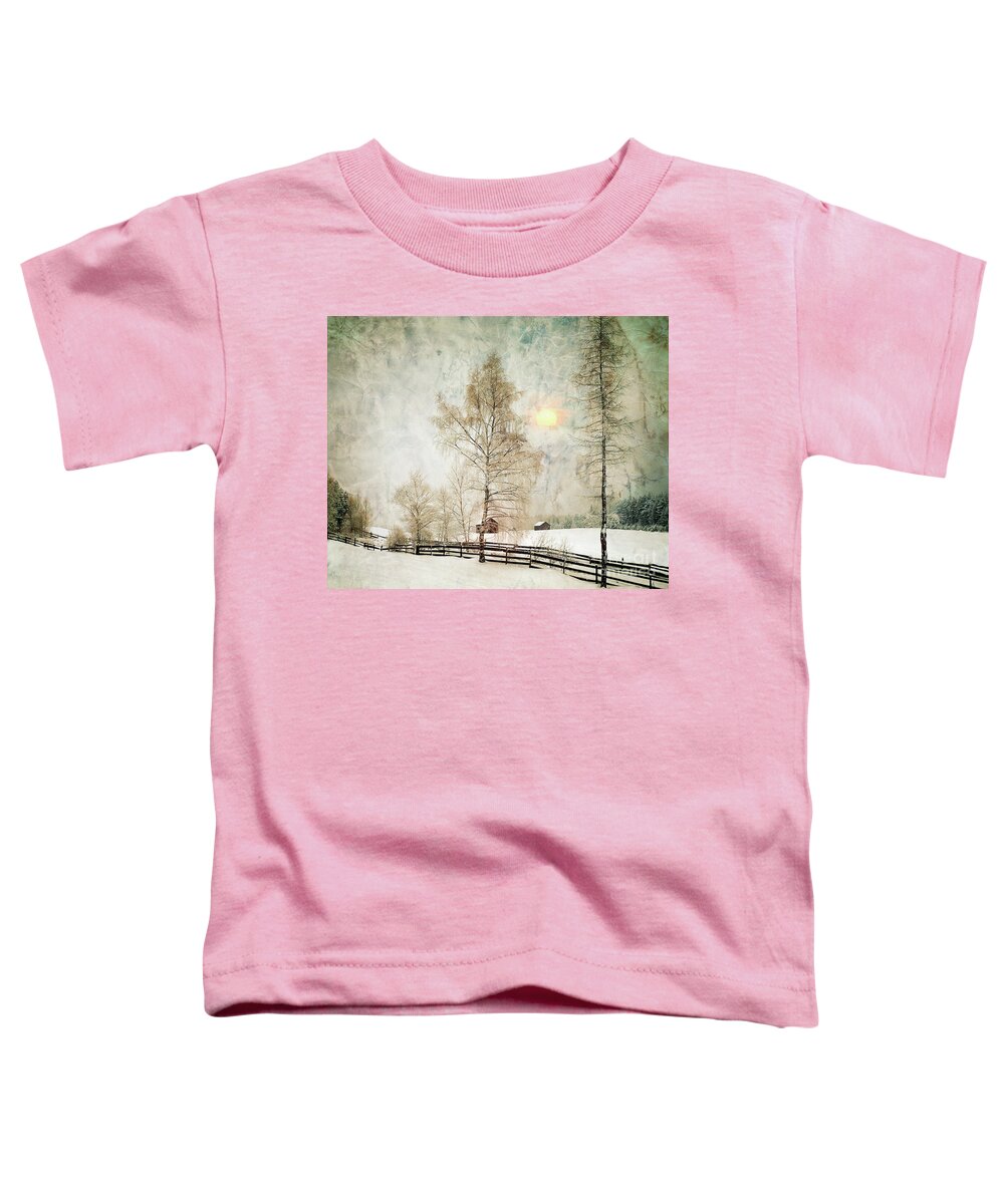 Nag916954t Toddler T-Shirt featuring the photograph The Magic of Winter by Edmund Nagele FRPS