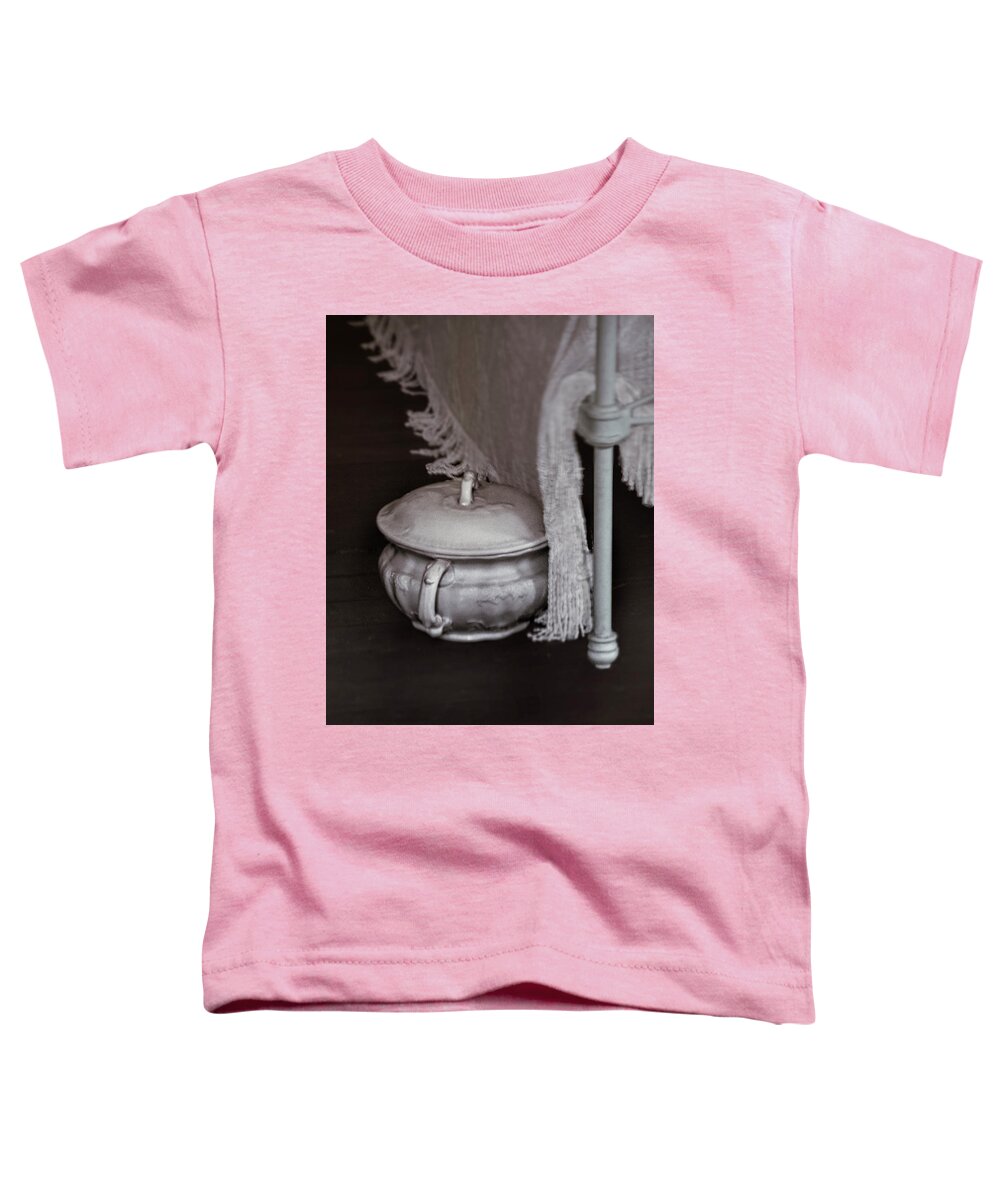 Chamberpot Toddler T-Shirt featuring the photograph The Way It Was - Chamber pot by Mitch Spence