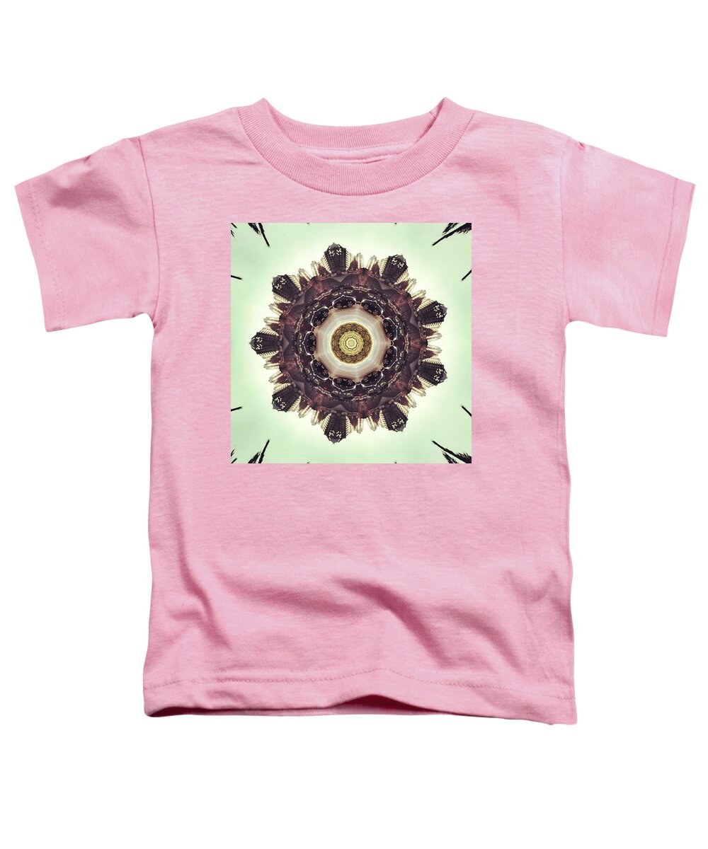 Urban Toddler T-Shirt featuring the photograph Traffic On The Road by Jorge Ferreira