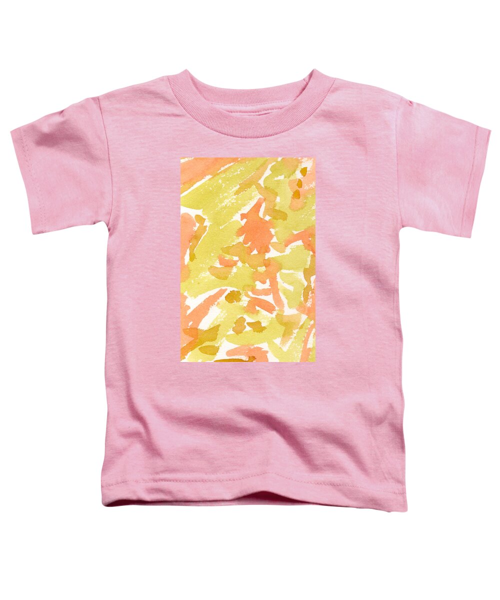 Watercolor Toddler T-Shirt featuring the painting Tropical Fruit by Marcy Brennan