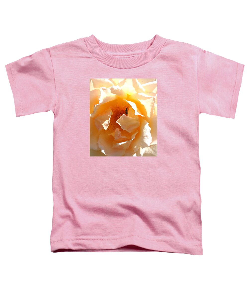 Rose Toddler T-Shirt featuring the photograph Visitor by Fred Wilson