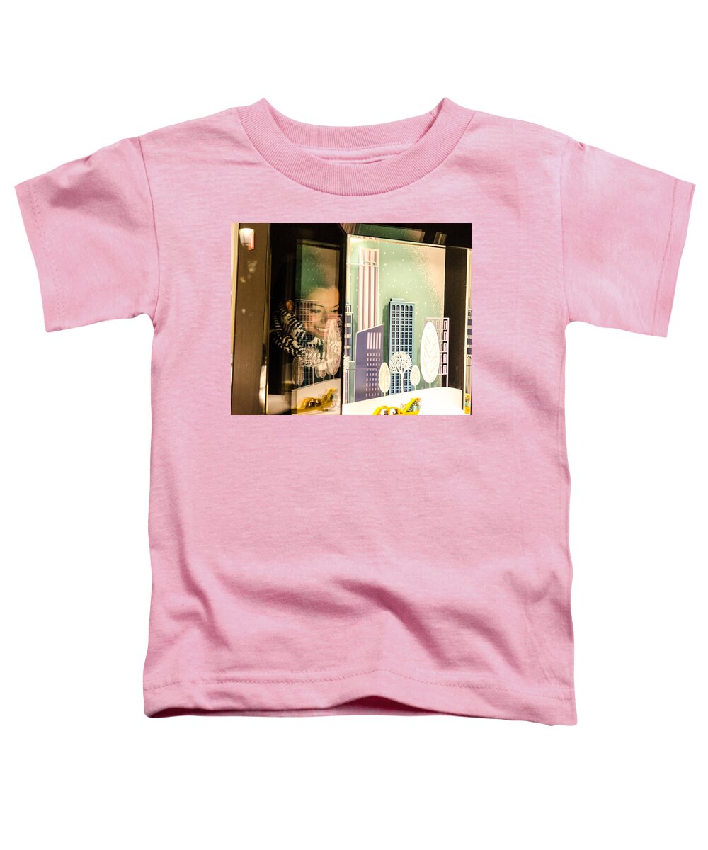 Walking In Barcelona Toddler T-Shirt featuring the photograph Walking in Barcelona by AM FineArtPrints