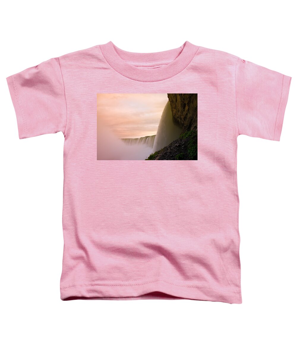 Niagara Falls Toddler T-Shirt featuring the photograph Water by Sebastian Musial