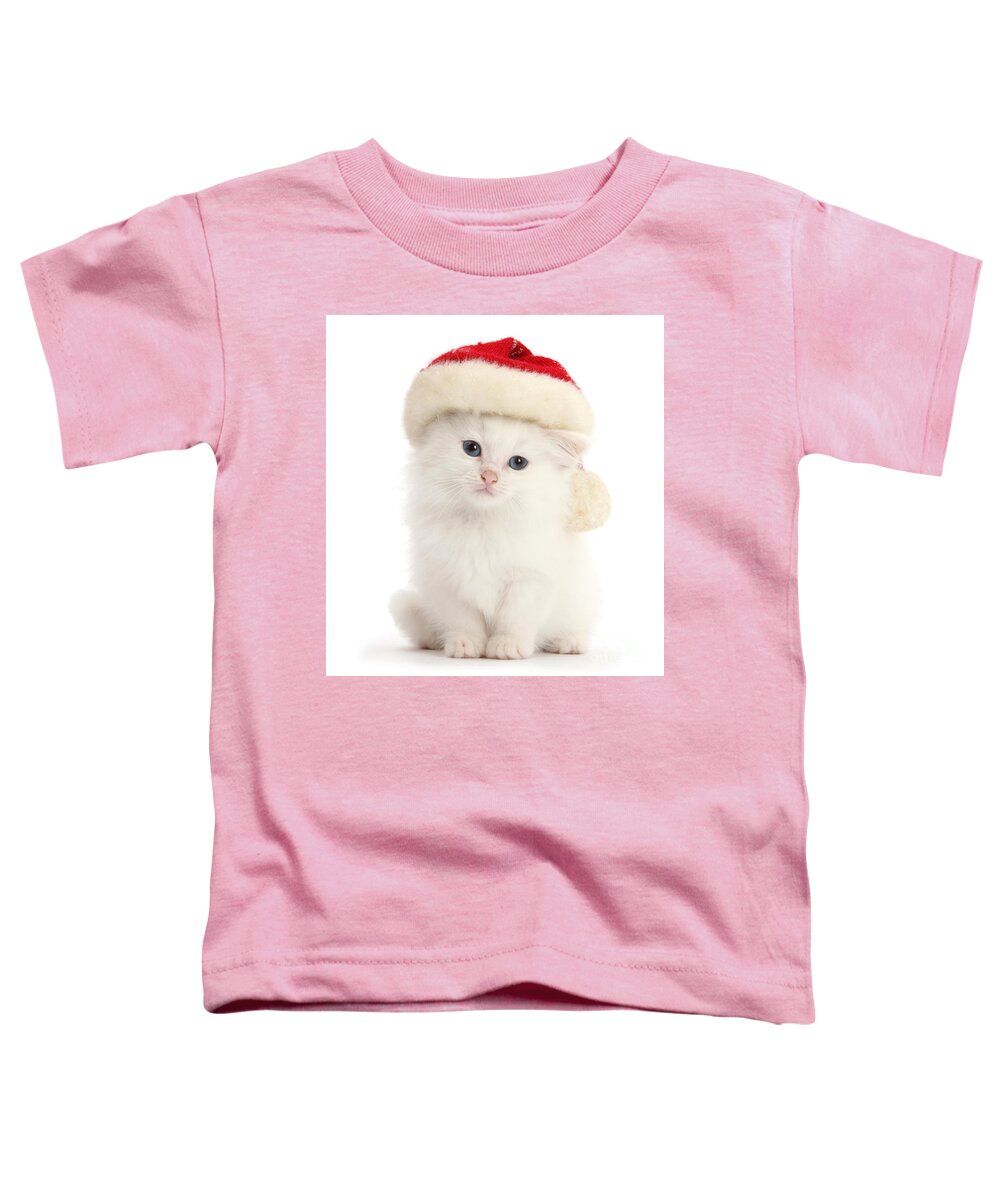 Father Christmas Toddler T-Shirt featuring the photograph White this Christmas by Warren Photographic