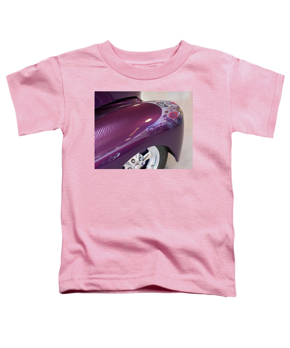 Willies Toddler T-Shirt featuring the photograph Willy's Fender by Jeanne May
