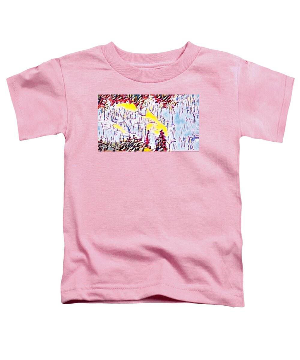 Abstract Toddler T-Shirt featuring the photograph Abstract sun #1 by Steven Wills